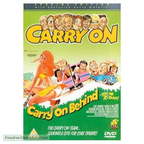 Carry on Behind - DVD movie cover
