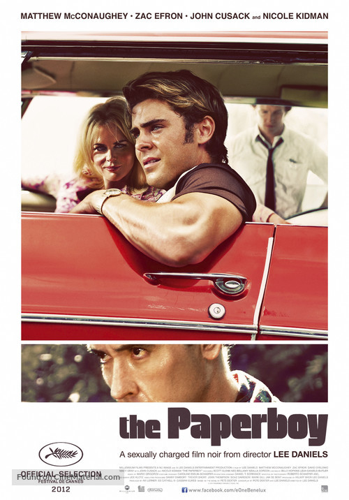 The Paperboy - Dutch Movie Poster