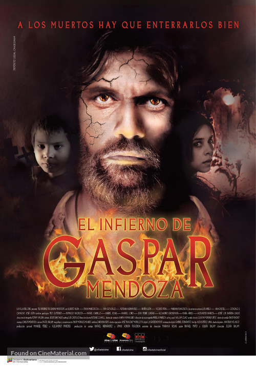 El Infierno de Gaspar Mendoza - Venezuelan Movie Poster