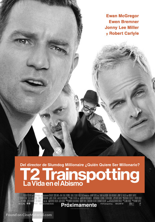 T2: Trainspotting - Argentinian Movie Poster