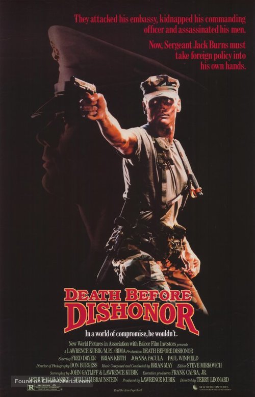 Death Before Dishonor - Movie Poster