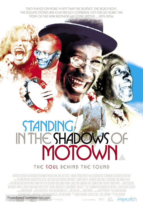 Standing in the Shadows of Motown - Australian Movie Poster