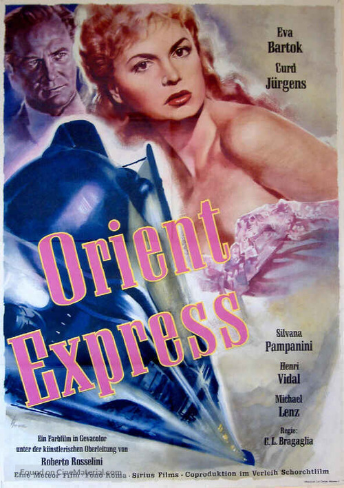 Orient Express - German Movie Poster