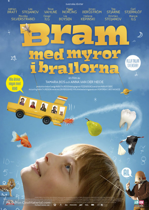 Brammetje Baas - Swedish Movie Poster