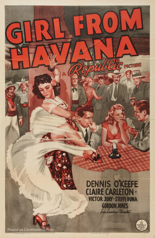 Girl from Havana - Movie Poster