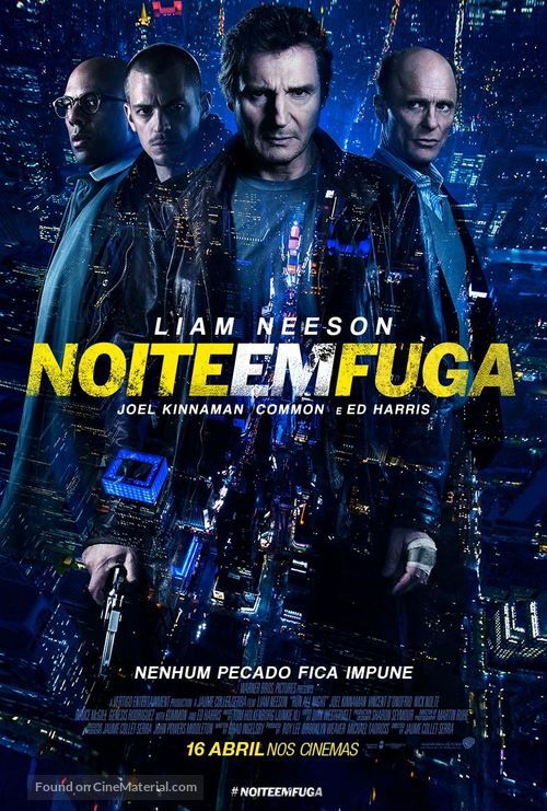 Run All Night - Portuguese Movie Poster