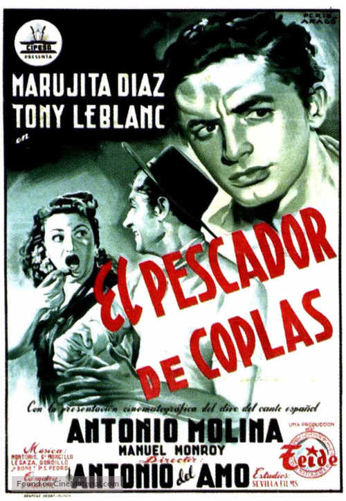 Pescador de coplas, El - Spanish Movie Poster
