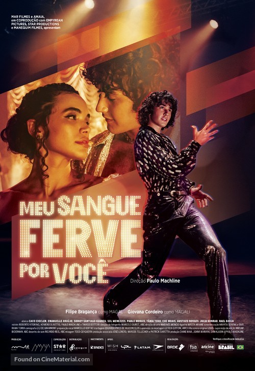 Meu Sangue Ferve por Voc&ecirc; - Brazilian Movie Poster