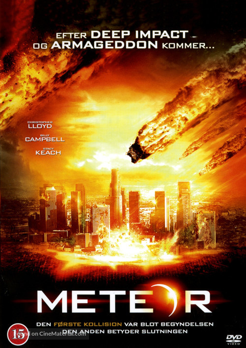 &quot;Meteor: Path to Destruction&quot; - Danish Movie Cover