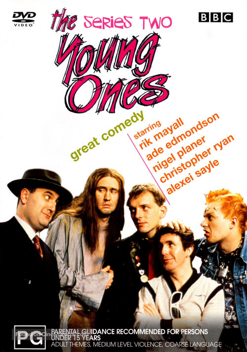 &quot;The Young Ones&quot; - Australian DVD movie cover