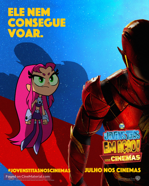 Teen Titans Go! To the Movies - Brazilian Movie Poster