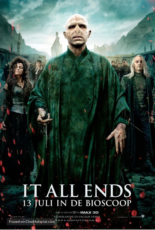 Harry Potter and the Deathly Hallows: Part II - Dutch Movie Poster