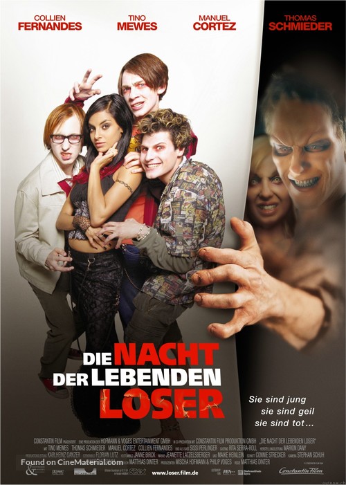 Die Nacht der lebenden Loser - German Movie Poster