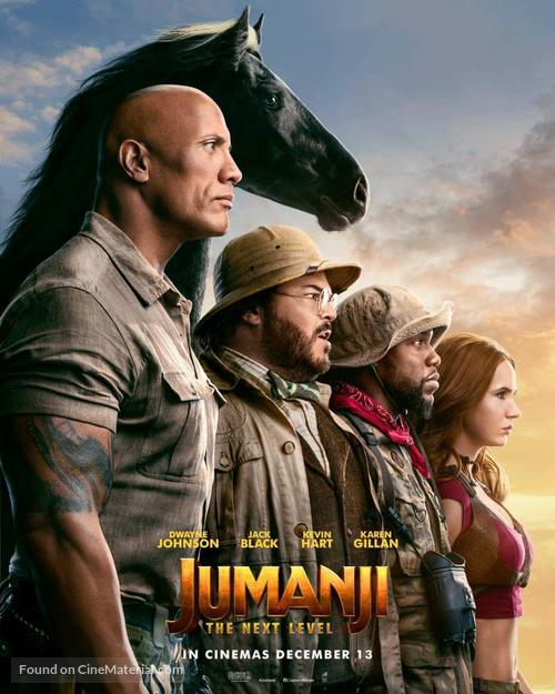 Jumanji: The Next Level - Indian Movie Poster