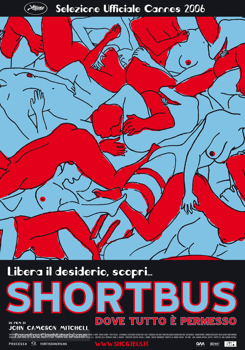 Shortbus - Italian Movie Poster