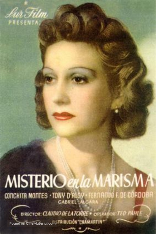 Misterio en la marisma - Spanish Movie Poster