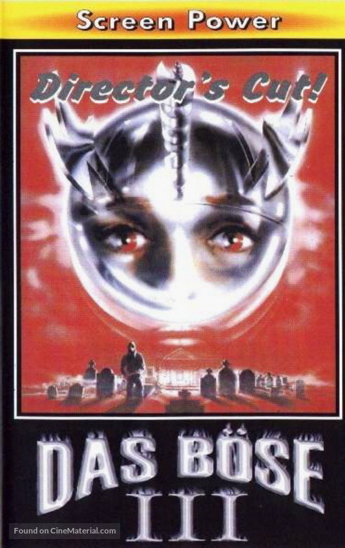 Phantasm III: Lord of the Dead - German VHS movie cover