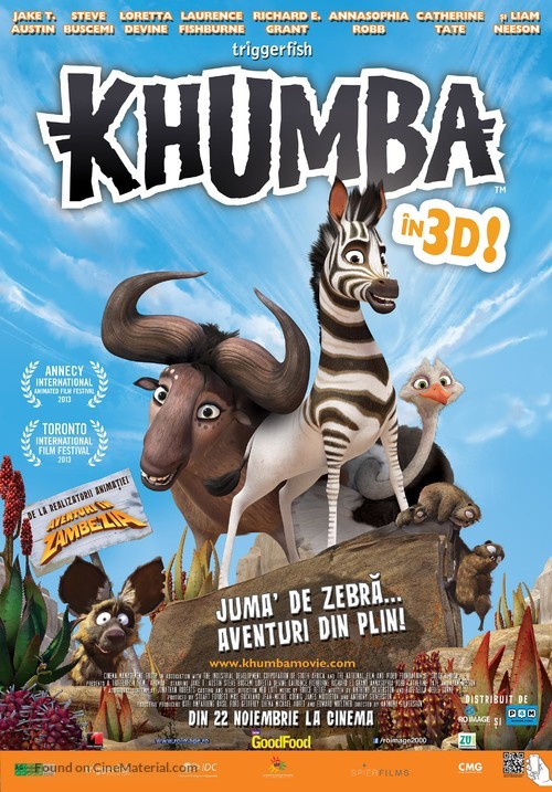 Khumba - Romanian Movie Poster