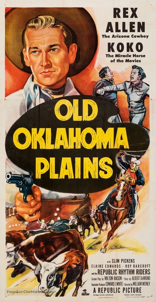 Old Oklahoma Plains - Movie Poster