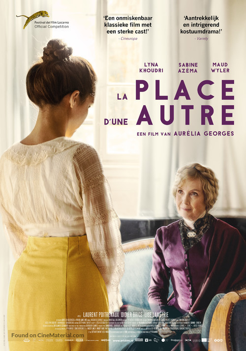 La place d&#039;une autre - Dutch Movie Poster