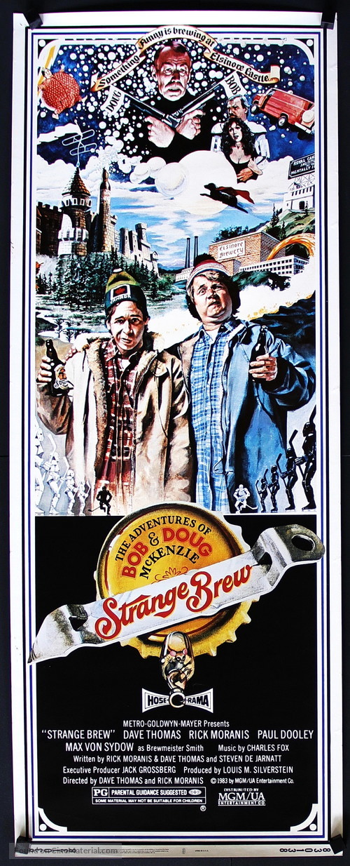 The Adventures of Bob &amp; Doug McKenzie: Strange Brew - Movie Poster