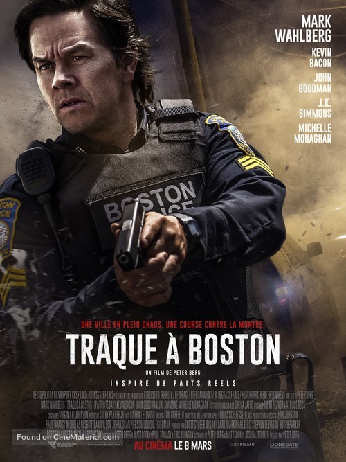 Patriots Day - French Movie Poster