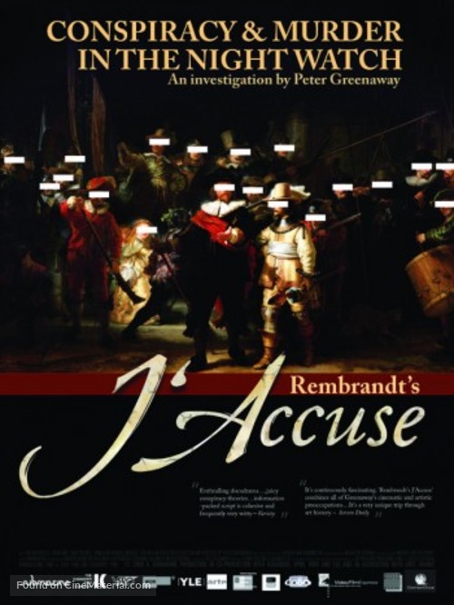 Rembrandt&#039;s J&#039;accuse - Dutch Movie Poster