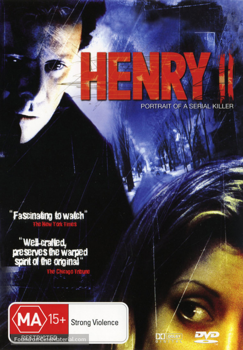 Henry: Portrait of a Serial Killer, Part 2 - Australian DVD movie cover