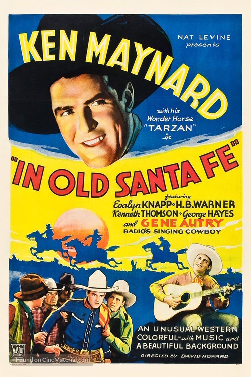 In Old Santa Fe - Movie Poster