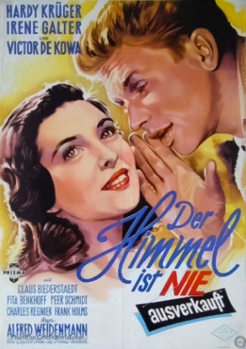 Der Himmel ist nie ausverkauft - German Movie Poster