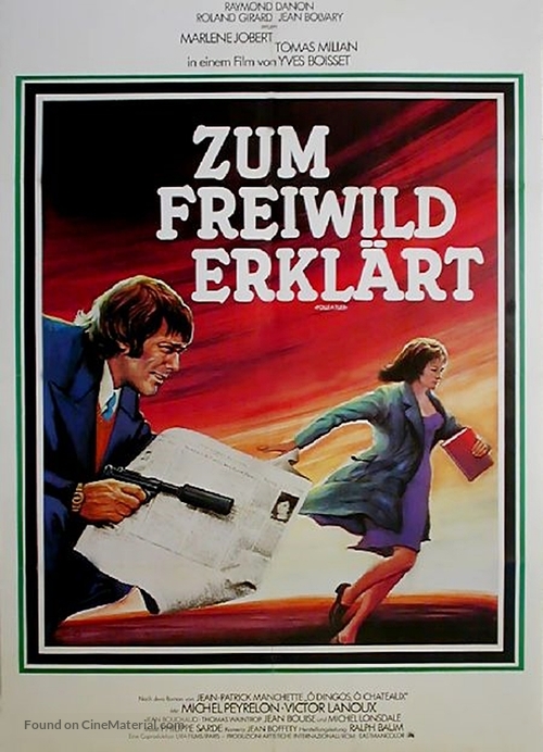 Folle &agrave; tuer - German Movie Poster