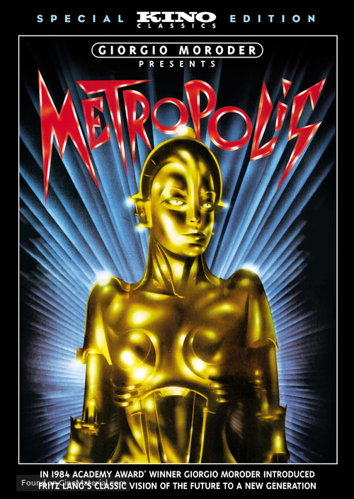 Metropolis - DVD movie cover