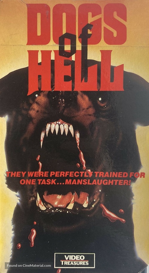 Dogs of Hell - VHS movie cover