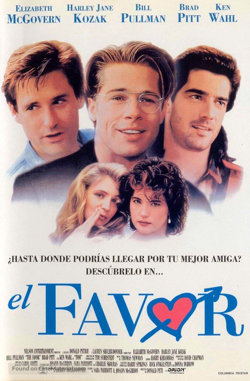 The Favor - Spanish Movie Poster