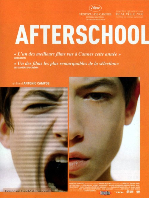 Afterschool - French Movie Poster