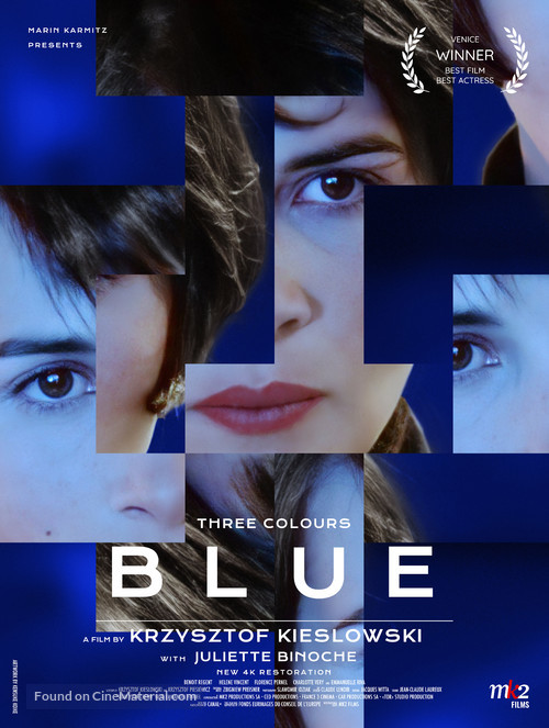 Trois couleurs: Bleu - International Movie Poster