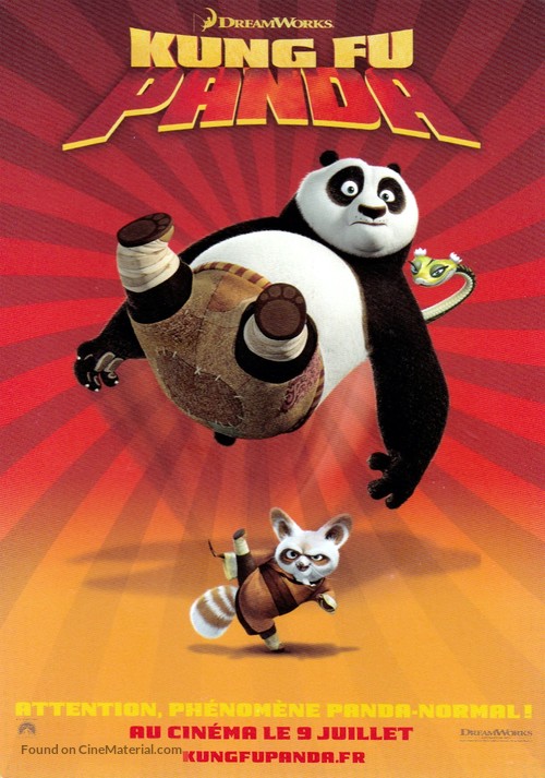 Kung Fu Panda - French Movie Poster