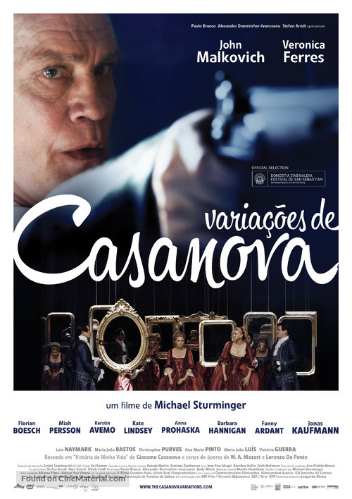 Casanova Variations - Portuguese Movie Poster