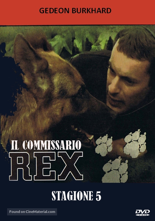 &quot;Kommissar Rex&quot; - Italian DVD movie cover