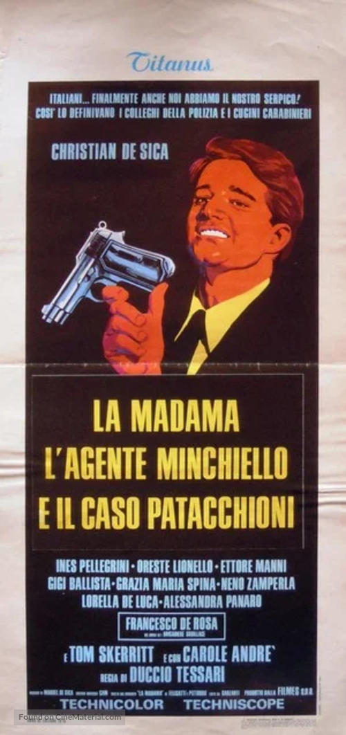 La madama - Italian Movie Poster