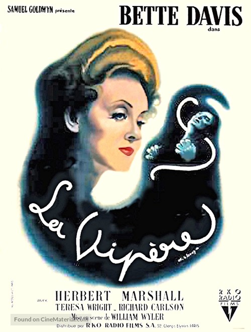 The Little Foxes - French Movie Poster