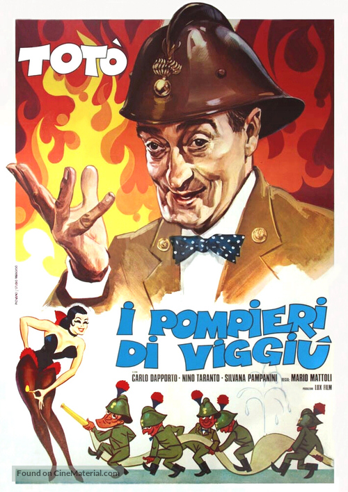 I pompieri di Viggi&ugrave; - Italian Theatrical movie poster
