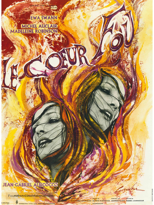 Le coeur fou - French Movie Poster