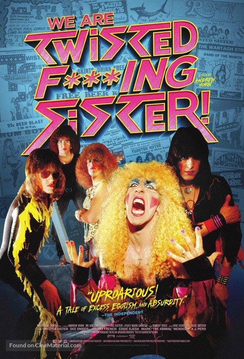 We Are Twisted Fucking Sister! - Movie Poster