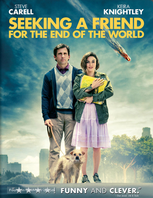 Seeking a Friend for the End of the World - DVD movie cover