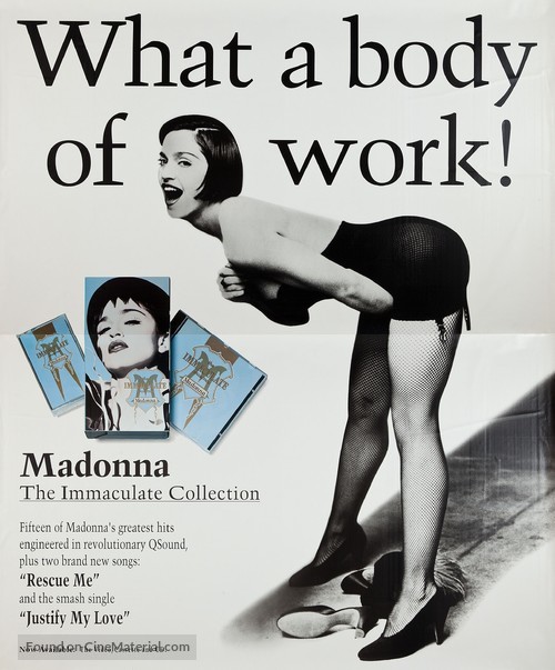 Madonna: The Immaculate Collection - Movie Poster