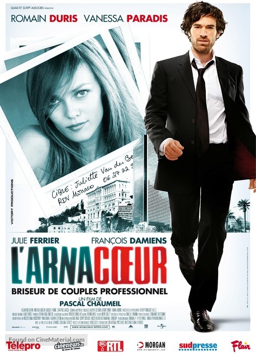 L&#039;arnacoeur - Belgian Movie Poster