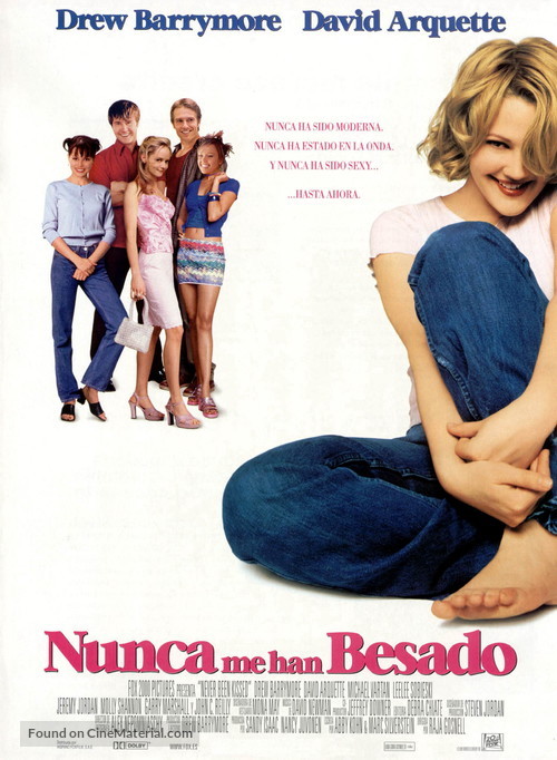 Never Been Kissed - Spanish Movie Poster