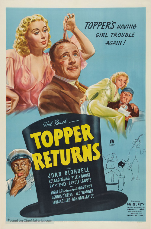 Topper Returns - Movie Poster