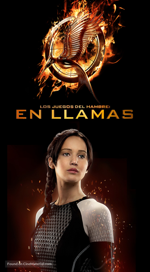 The Hunger Games: Catching Fire - Spanish Movie Poster